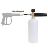 Domom Adjustable Foam Cannon, Quick Connector Foam Blaster